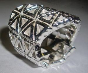 Anillo Liso Diamantado